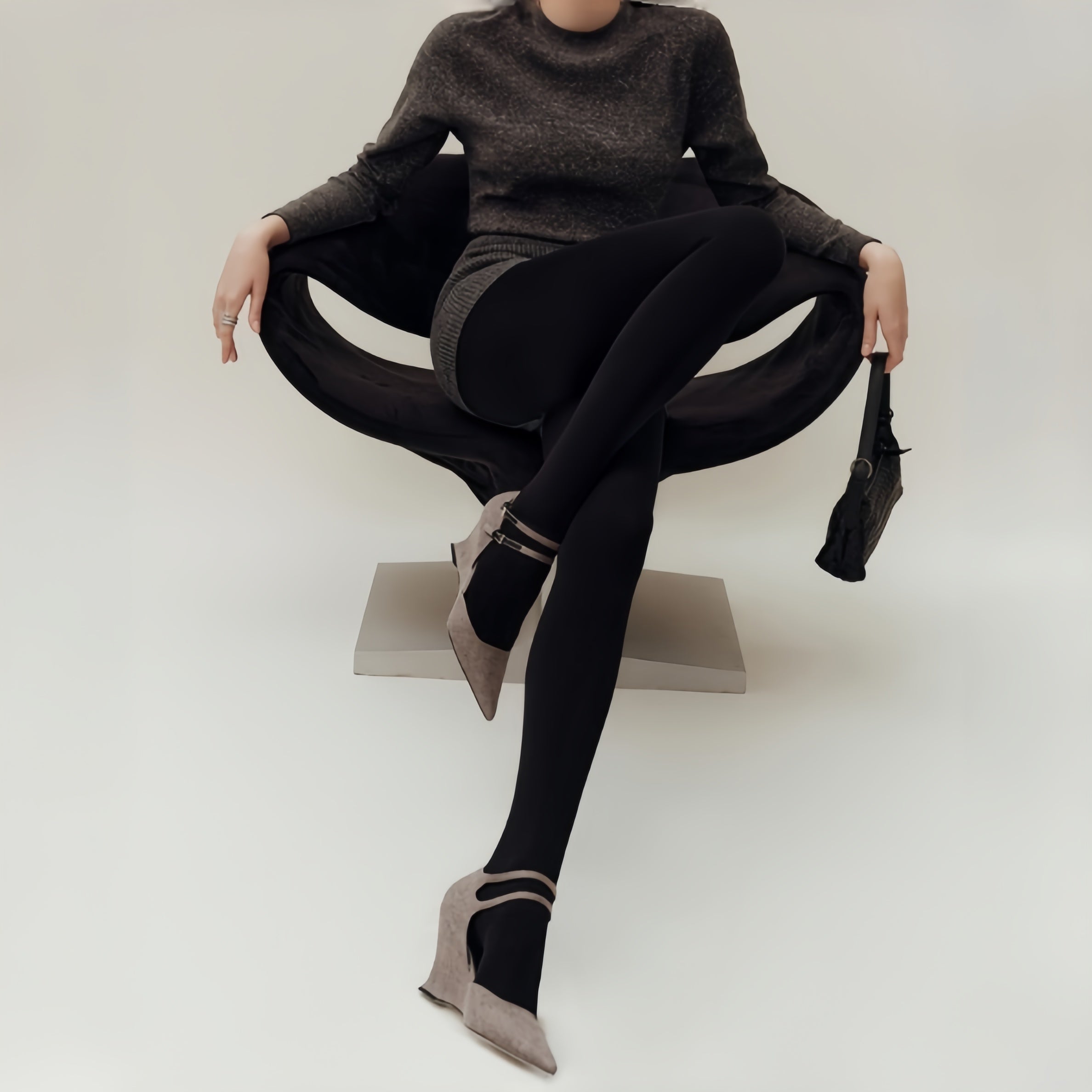 Ligne Bola - Premium Opaque Tights 480D (2 Pairs)