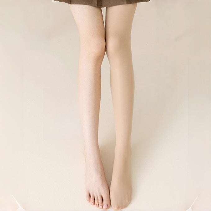 Christmas New Year Special High-Waist Deep-Crotch Seamless Red Tights 25D