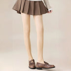 High-Waist Deep-Crotch Seamless Tights 25D (3 Pairs)