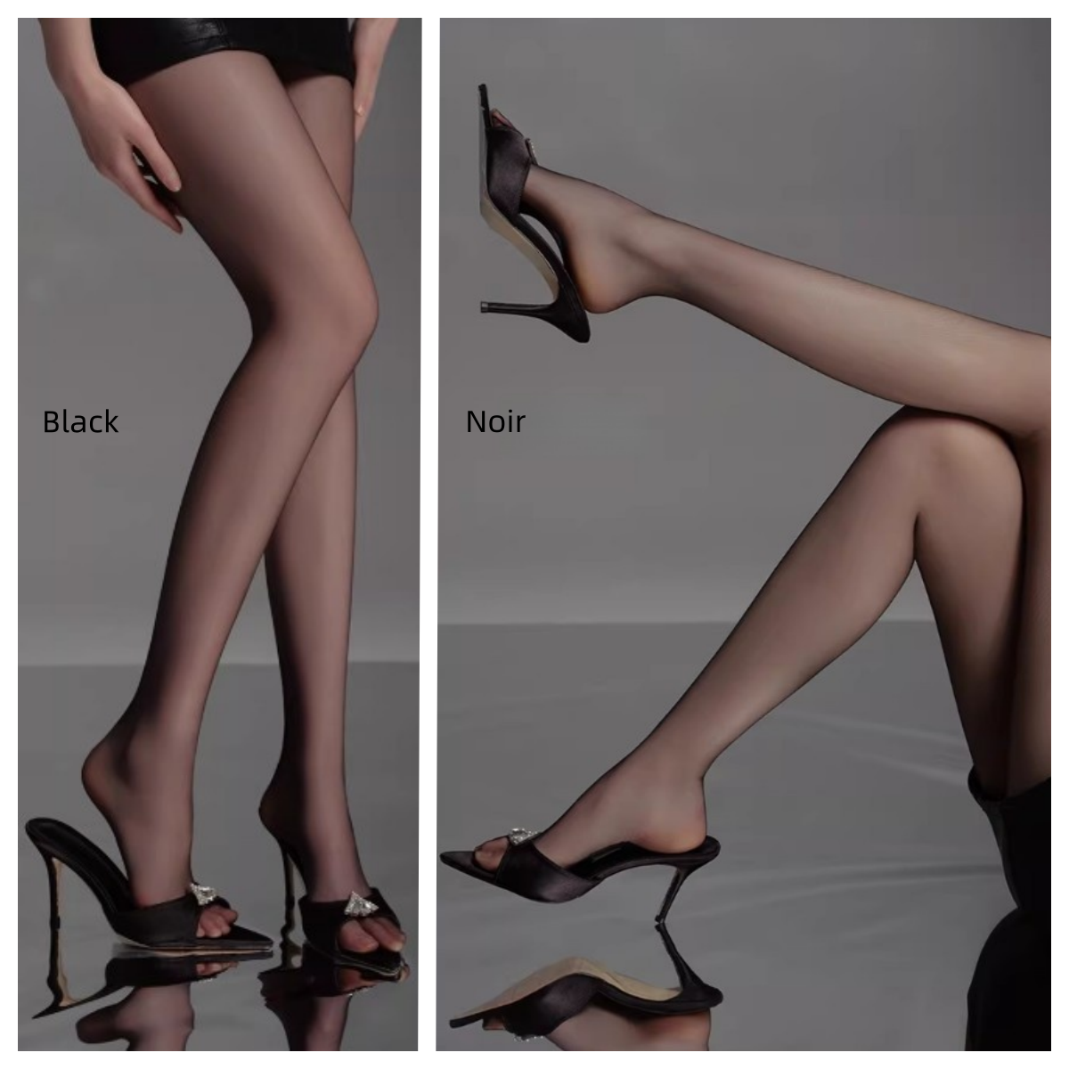Ligne Bola・Rose Aura Sheer Tights・6023