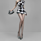 Lumière Veil Seamless Tights・Silken-smooth・Signature Duo・63002