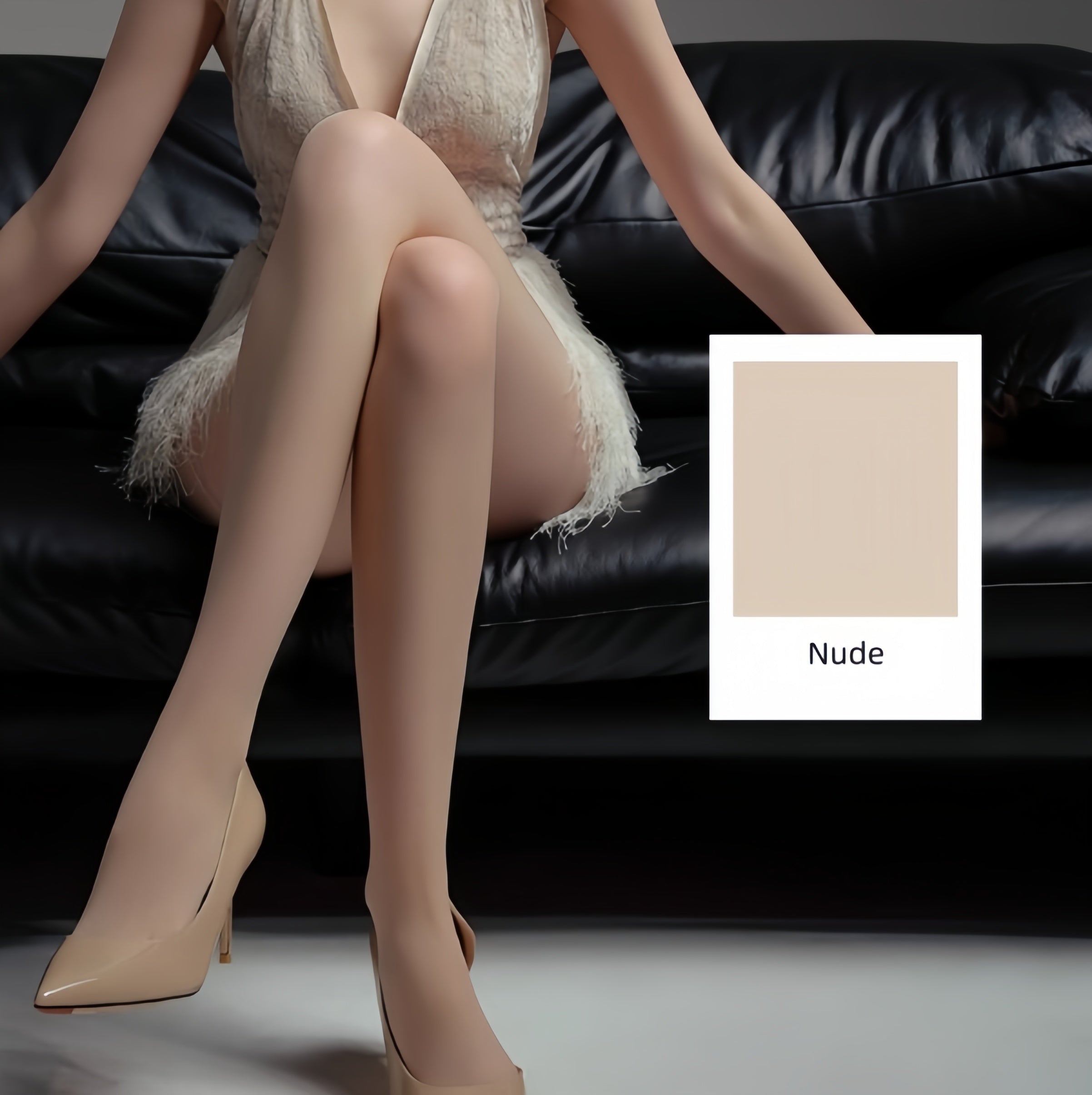 Tree New Bee Stockings Clear Colour (Nude), silky tights and smoothy pantyhose