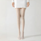 Model wearing Premium Ultra Sheer Tights by Tree New Bee